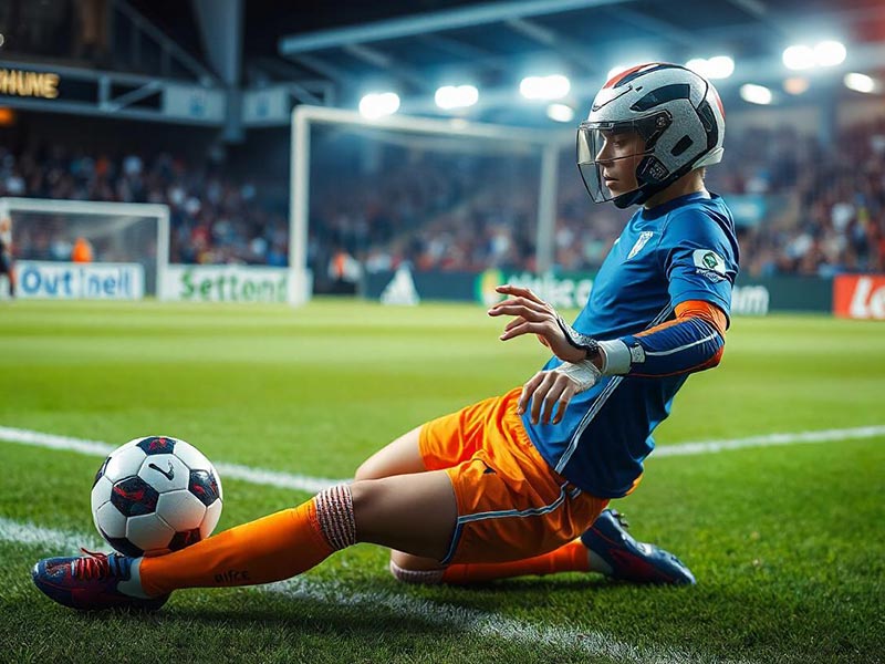 萊奧門前被門將撞倒，隨后普利希奇補射被防守球員擋出